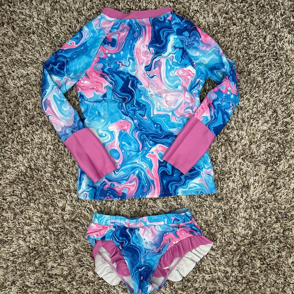 Kids Swim Set - Blue and Pink
